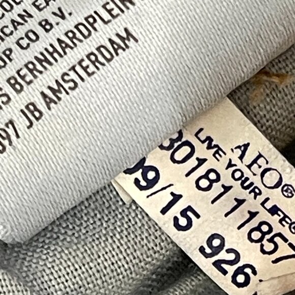 American Eagle Outfitters Jeans Women's SZ 12 Blue Denim Kick Boot SUPER STRETCH - Picture 6 of 13